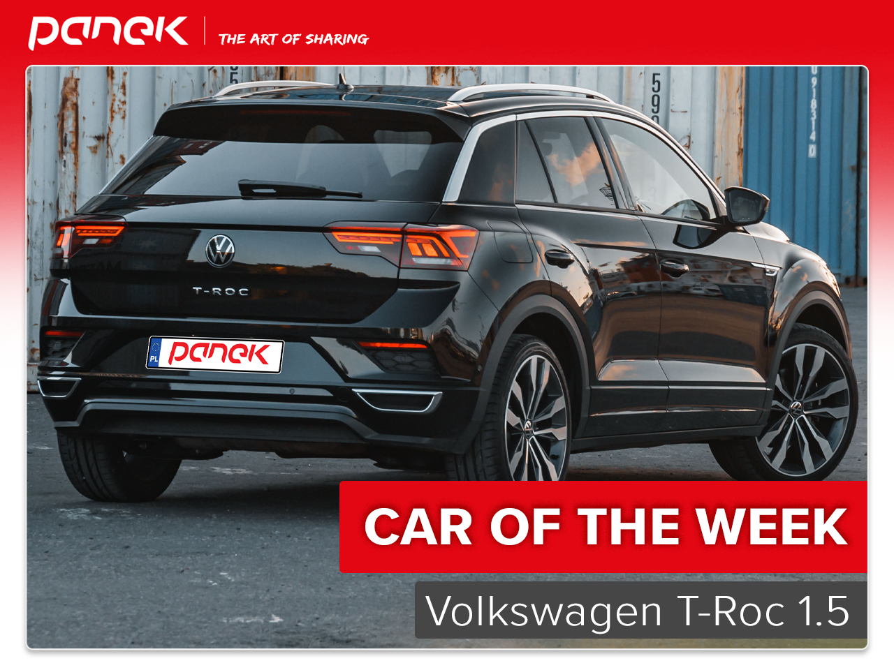 Volkswagen T-Roc - an attractive SUV in PANEK - iPanek