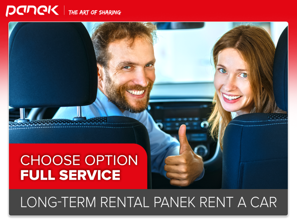 Longterm rental PANEK Rent a Car Full service option iPanek