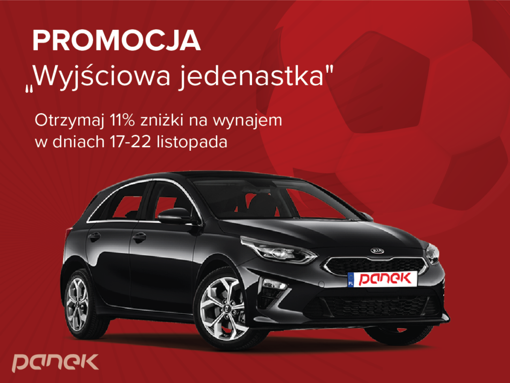 Mistrzowska promocja w Panek Rent a Car! iPanek